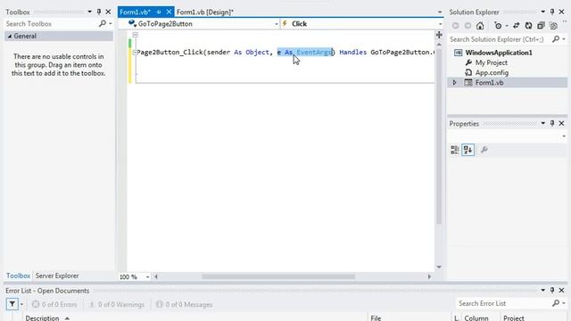 Tutorial 3: Working With Events and Panels in Visual Basic смотреть онлайн