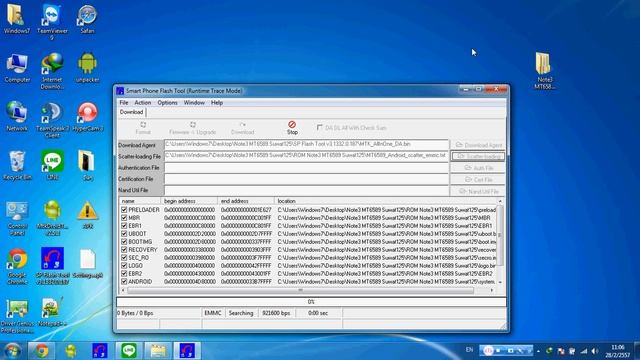 สอนวิธีลง ROM Note3 MT6589 ผ่าน Flashtools смотреть онлайн