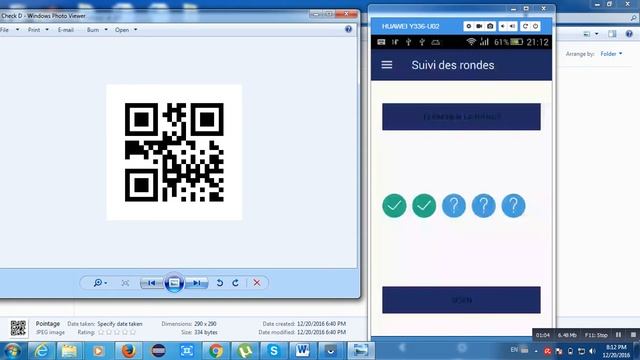 Employee pointing android app : in wich I used the zxing/zxing library for barecode reading смотреть онлайн