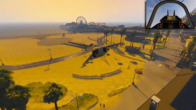 [GTA5] - So Sánh Bay Ngược Bằng Góc nhìn thứ 3 vs góc nhìn thứ nhất trong GTA 5 смотреть онлайн