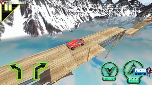 Stuntman Car Race 3d / Best Stunt Racing Car Game / Android Gameplay Video смотреть онлайн