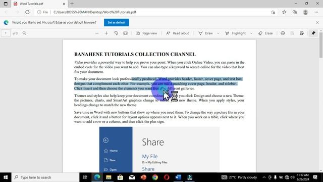 How to Convert a Word Document to PDF (Portable Document File) смотреть онлайн