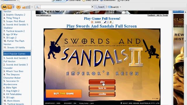 how to hack Swords and Sandals 2 Hack - stat point hack смотреть онлайн