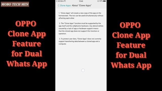 OPPO Clone Apps Feature for Dual Whats App смотреть онлайн