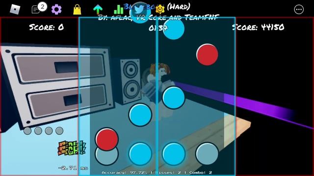 Fnf settings and gameplay but on mobile смотреть онлайн