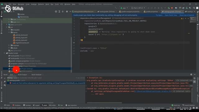 Error = A problem occurred evaluating root project смотреть онлайн
