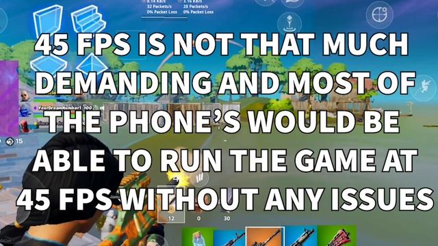 The New 45 FPS option is coming to FORTNITE MOBILE ! | ANDROID & IOS | 2020 смотреть онлайн