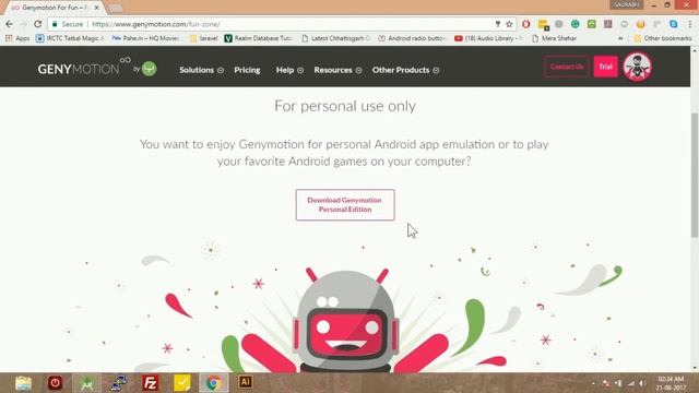 How to Install & Configure Genymotion for Android Studio | Setting Up Genymotion (Hinglish) смотреть онлайн