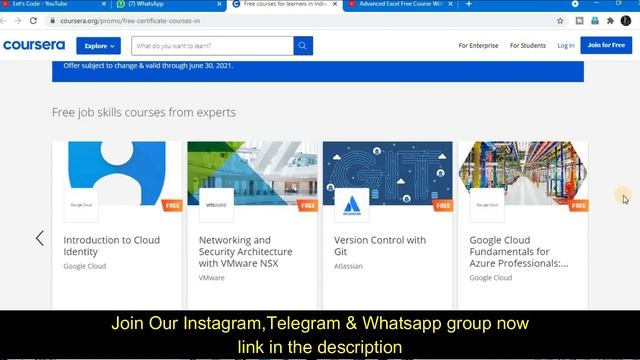 Free Premium Courses By Google , Amazon , Intel | Free Certificate | Free Certification Courses смотреть онлайн