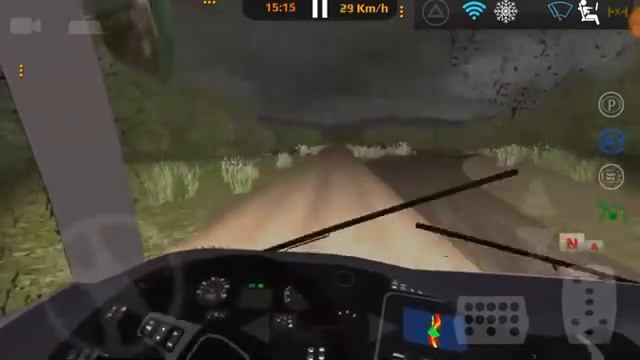 World Bus Driving Simulator | ios Android GamePlay | WBDS | Offroad Map смотреть онлайн