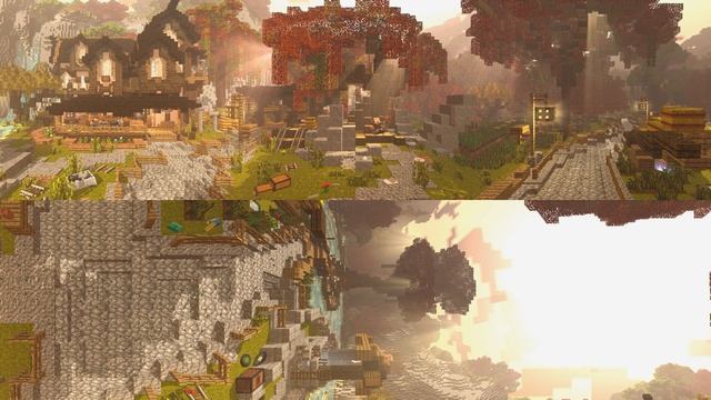Minecraft Animation 360° Degree View [New YouTube Feature] - 4k HD смотреть онлайн