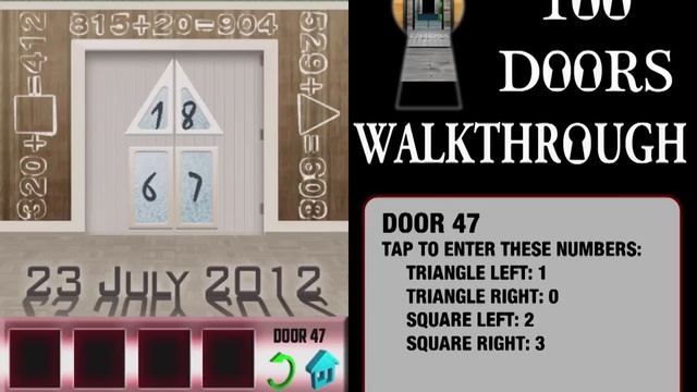 100 Doors X - Door 47 Walkthrough, iPhone | 100 Doors X 47 | 100 Doors Walkthrough, Cheats смотреть онлайн
