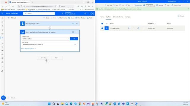 How to Run Power Automate Desktop Flow from Power Automate Cloud смотреть онлайн