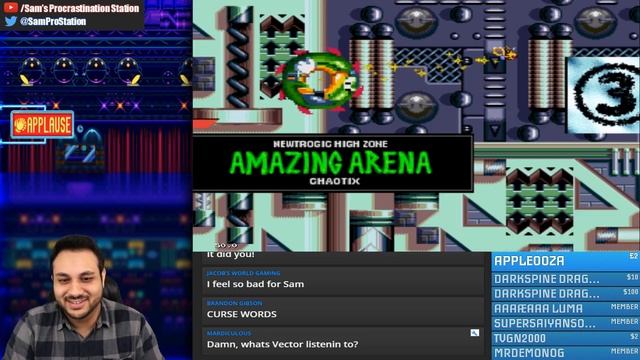 Finishing Knuckles Chaotix - LIVE смотреть онлайн