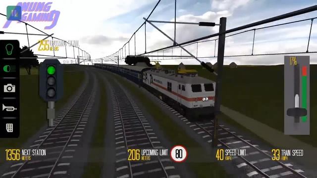 Indian Train Simulator - Express Mode - Ajmer Express - Baruch to Kota (Android Game) смотреть онлайн