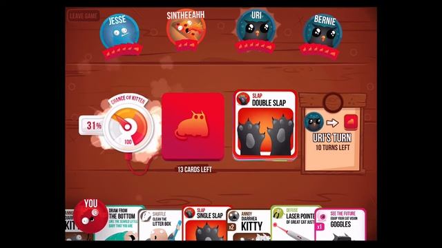 Exploding Kittens: Party Pack Expansion iOS iPad Air 2 Gameplay (The Oatmeal) смотреть онлайн