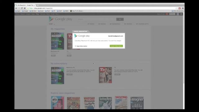Google Play Magazine Subscriptions смотреть онлайн