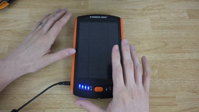Poweradd Apollo Pro 23000mAh High Capacity Solar Panel Portable Charger Unboxing and Demonstation смотреть онлайн