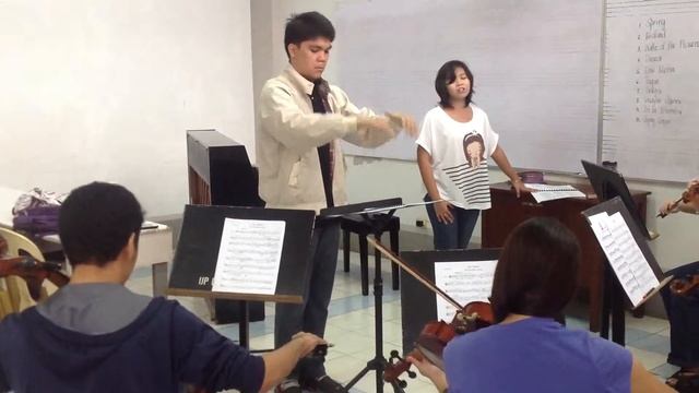 Ave Maria (Verdi) rehearsal video смотреть онлайн