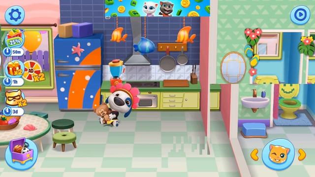 My Talking Tom Friends New Update Happy Summer - By Outfit 7 (iOS, Android) Gameplay Episode 22 смотреть онлайн