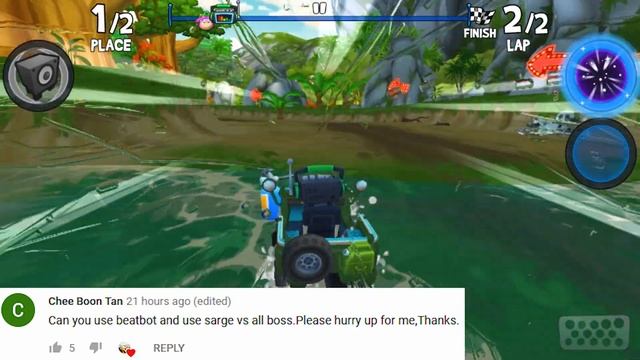 Beach Buggy Racing 2 Android Gameplay | BeatBot & Sarge Vs All Boss Battles смотреть онлайн