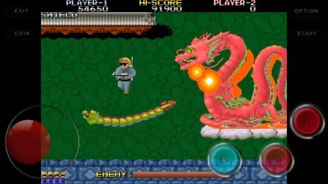 DEMON'S WORLD, Emulator MAME, Android. смотреть онлайн