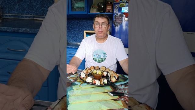 Язык можно Проглотить, Рулетики из Баклажанов😋😋😋. смотреть онлайн