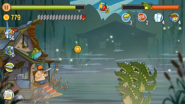 Swamp Attack - Episode 6. Level 9 Gameplay Android walkthrough смотреть онлайн