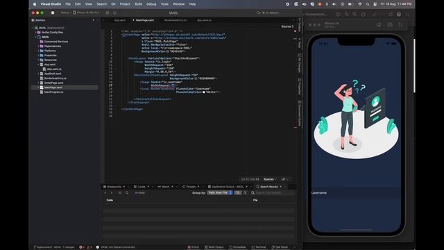 .NET MAUI Login/Sign In Page UI | DOTNET MAUI Project | MAUI Simple Login Part 2