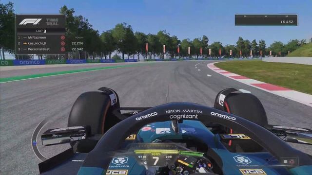 F1 23 - Aston Martin AMR23 F1 - Circuit De Barcelona-Catalunya 