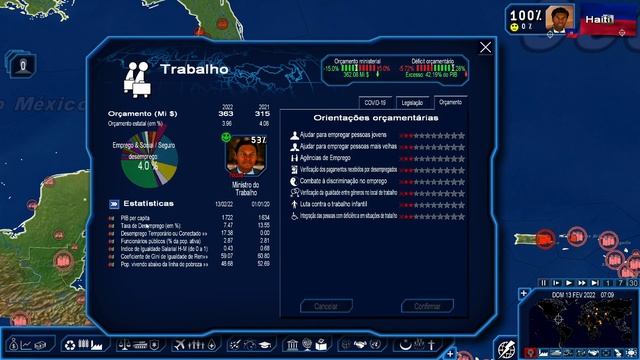 GEOPOLITICAL SIMULATOR 4 - EDIÇÃO 2020 Gameplay COM O HAITI EP. 7 (PC/PT-BR) смотреть онлайн