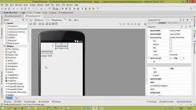 Android Tutorials - 10 : Layouts смотреть онлайн
