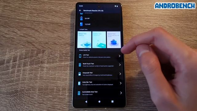 Google Pixel 7 / Tensor G2 - Android 13 - AnTuTu Benchmark & Geekbench 5 Test