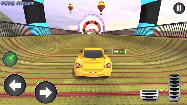 Superhero Mega Ramp Car Racing 2023 - Car Stunt Driving Game - Android GamePlay смотреть онлайн