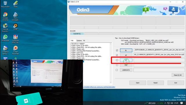 Downgrade Samsung A20 (SM-A205F) Android 11 To Android 10 || Flash Samsung A20