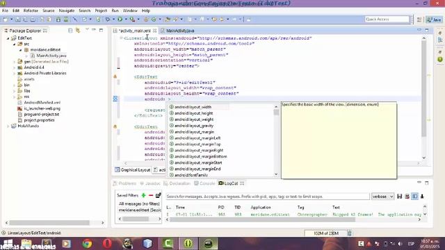 Trabajando con Edit Text Android Eclipse смотреть онлайн
