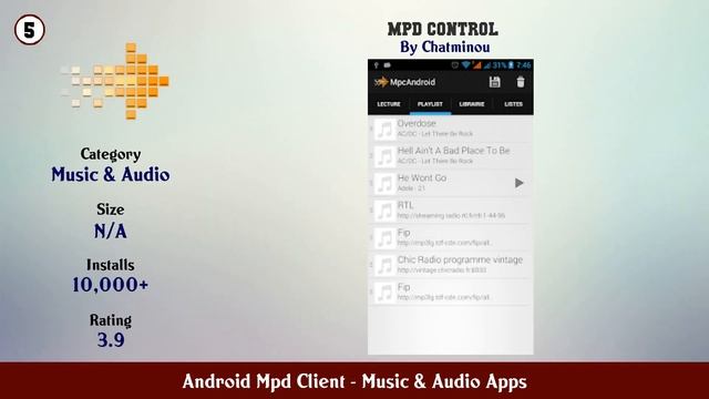 Top 10 Android Mpd Client Android Apps смотреть онлайн