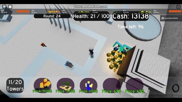 Roblox Zombie Tower Defense Challenge 1 смотреть онлайн