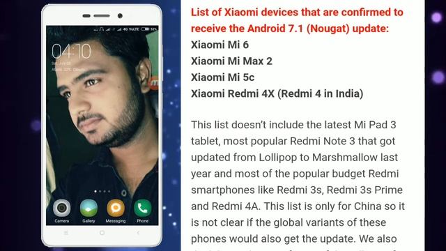 Android Nougat 7 For Xiaomi Phones With MiUI 9 😊 Note 4, Note 3, 3S Prime, Mi 5, Mi4, Mi Max ???🎉 смотреть онлайн