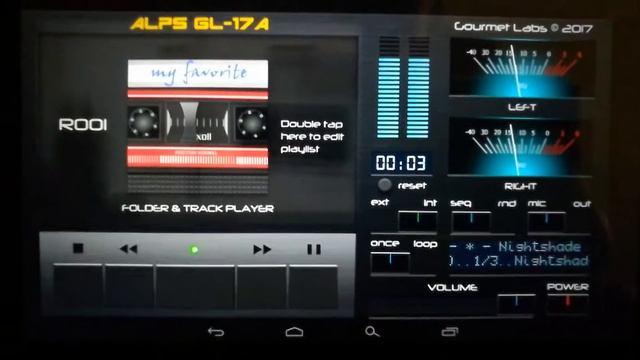 Alps GL-17A folder & track player смотреть онлайн