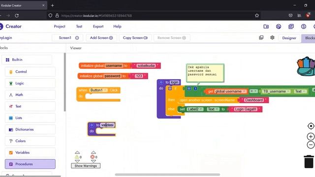 MEMBUAT LOGIN DI ANDROID TANPA CODING смотреть онлайн