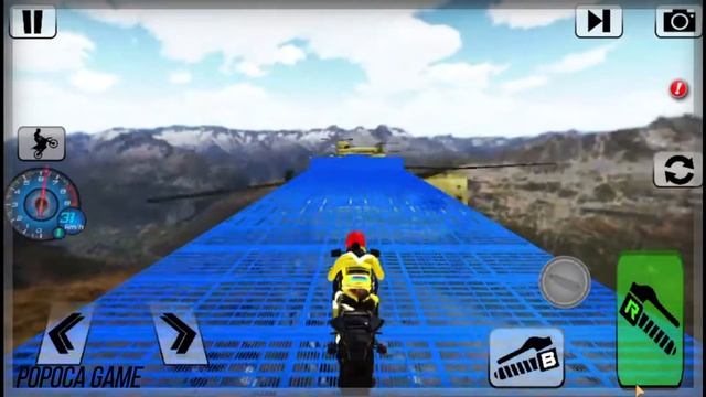Bike impossible tracks Race 3D Motorcycle Stunts Free Room 12 - Gameplay Android смотреть онлайн