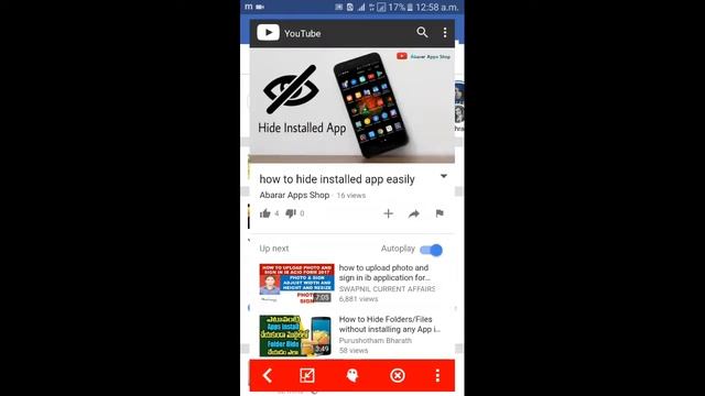 Minimize And Play background Youtube Video on Android смотреть онлайн