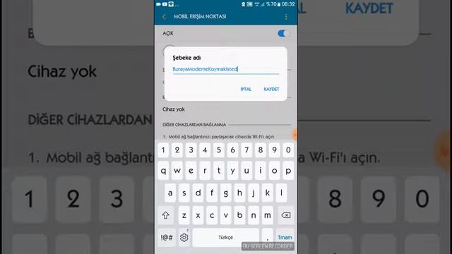 Telefonu Modem olarak kullanmak Android Wifi internet смотреть онлайн