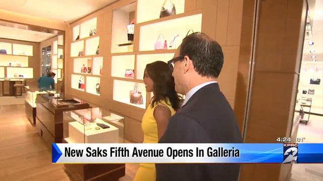 KPRC gets sneak peek into Saks Fifth Avenue before grand reopening смотреть онлайн