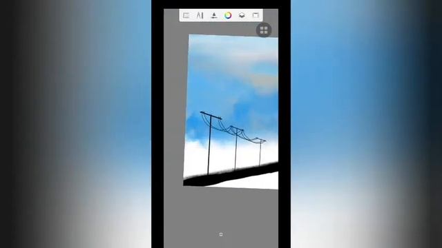 MENGGAMBAR PEMANDANGAN MUDAH MENGGUNAKAN ANDROID | AUTODESK SKETCHBOOK смотреть онлайн