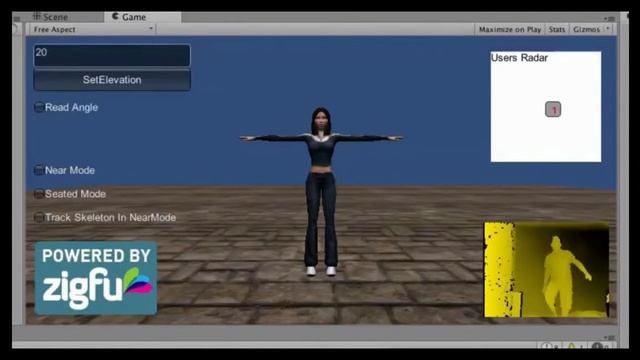 Kinect Test in Mac OS X Mavericks смотреть онлайн