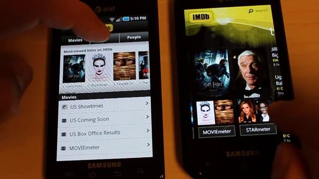 Layout and Menu comparison between Android and Windows Phone 7 ( WP7 ) смотреть онлайн