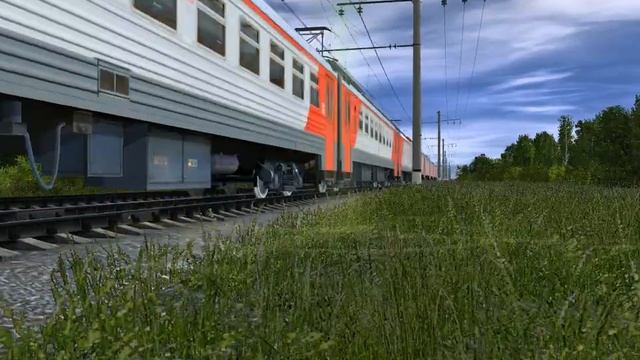 Trainz Simulator 12 PC ЭТ2М-042 смотреть онлайн