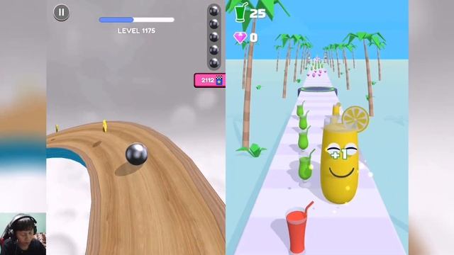 Going Balls | Juice Run - All Level Gameplay iOS,Android - MEGA NEW APK UPDATE Best Games Video смотреть онлайн